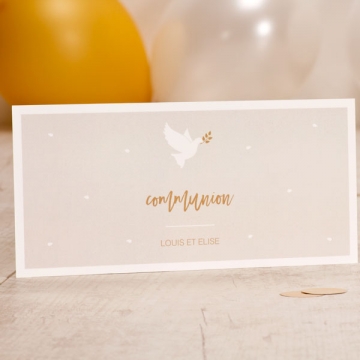 Apres La Ceremonie Realisez Votre Carte De Remerciements Communion