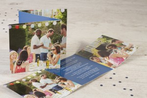 carte d'invitation garden-party