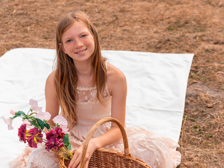 communion fille theme